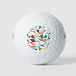 Abstract Colors Tapestry Golf Balls