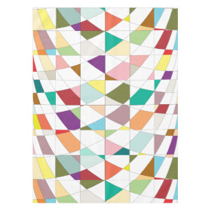 Abstract Colors Tapestry Tablecloth