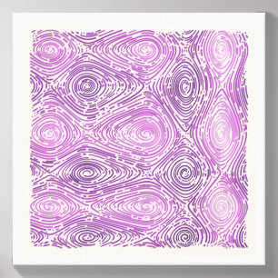 Abstract Colourful Quantum Angular Momentum Field Canvas Photo Tile