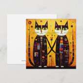 Abstract Companions: A Tale of Two Cats