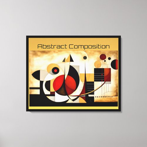 Abstract Composition Canvas Print