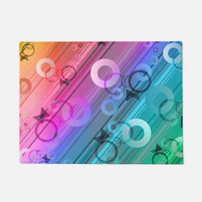 Abstract Composition Doormat (Front)