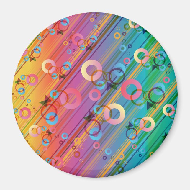 Abstract Composition Magnet (Front)