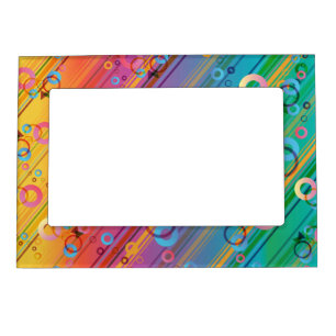 Abstract Composition Magnetic Frame