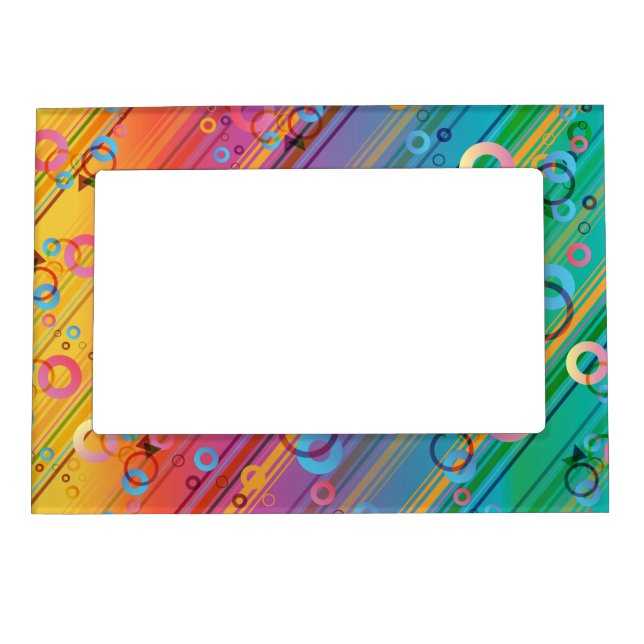 Abstract Composition Magnetic Frame (Front)
