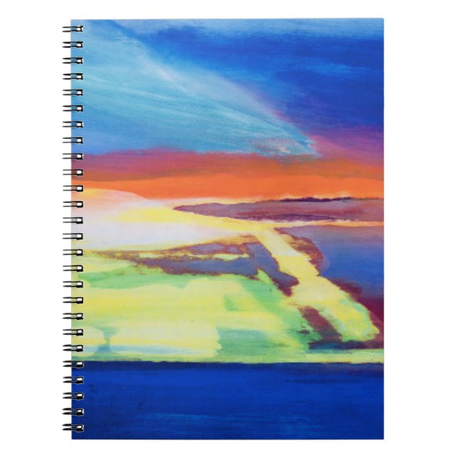 Abstract composition notebook (Front)