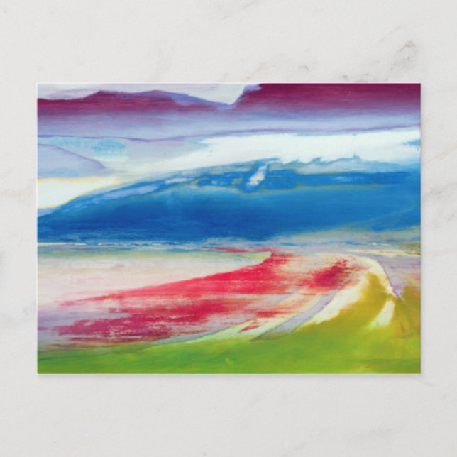 Abstract Composition Postcard (Front)