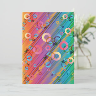 Abstract Composition Thank You Card