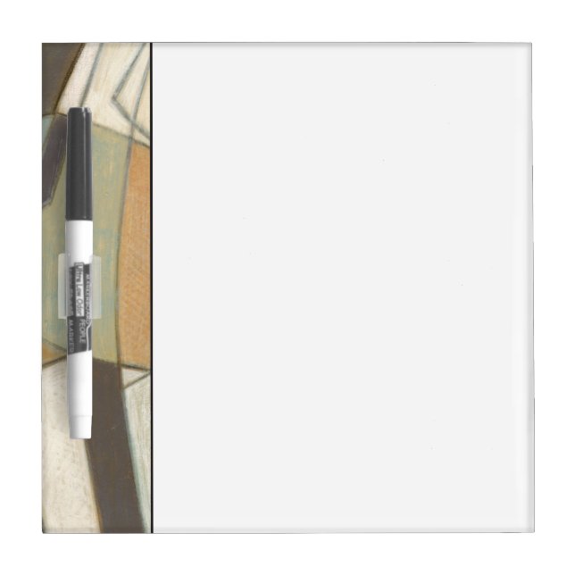 Abstract Composition with Muted Colors Dry-Erase Board (Front)