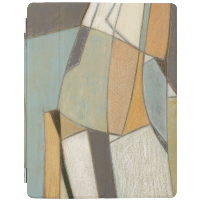 Abstract Composition with Muted Colors iPad Smart Cover (Front)