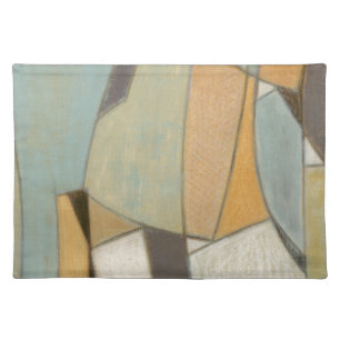 Abstract Composition with Muted Colors Placemat
