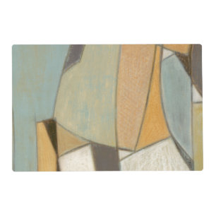 Abstract Composition with Muted Colors Placemat