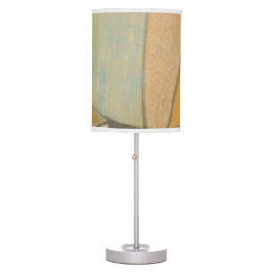 Abstract Composition with Muted Colors Table Lamp