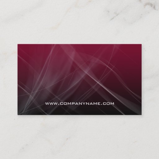 Customizable Abstract Computer Business Card Burgundy Hi-Tech