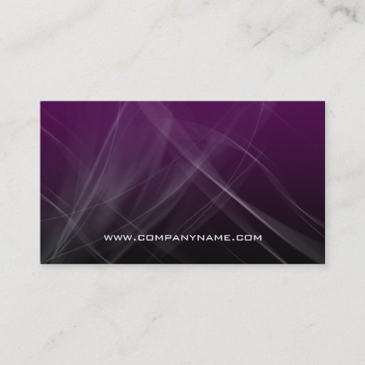 Customizable Abstract Computer Business Card Purple Hi-Tech
