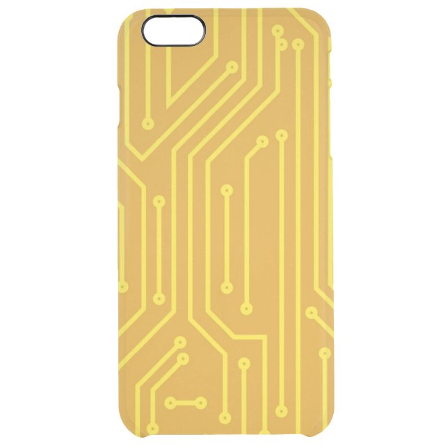 Abstract computer equipment uncommon iPhone case (Back)
