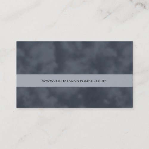 Abstract Computer Financial Business Card Gray