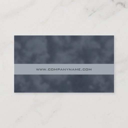Customizable Abstract Computer Financial Business Card Gray