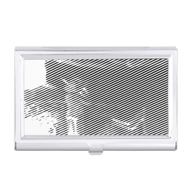 Abstract Concert Business Card Holder (Front)