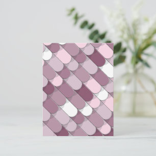 Abstract Construction (tiles) 2 Holiday Postcard