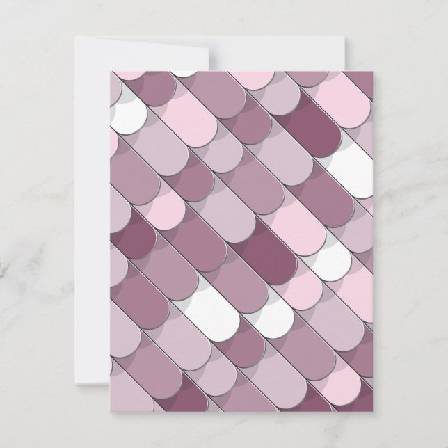 Abstract Construction (tiles) 2 Note Card (Front)