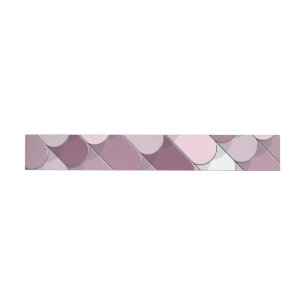 Abstract Construction (tiles) 2 Wrap Around Label