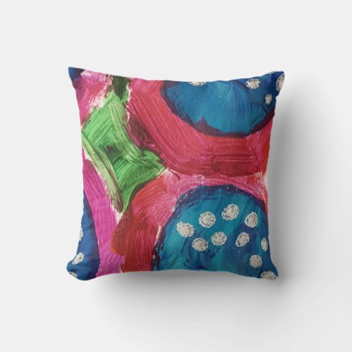 Abstract Contemporary Design Pillow
