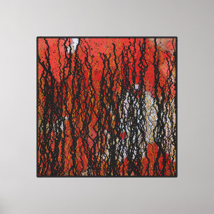 Abstract Contemporary Painting Canvas Print