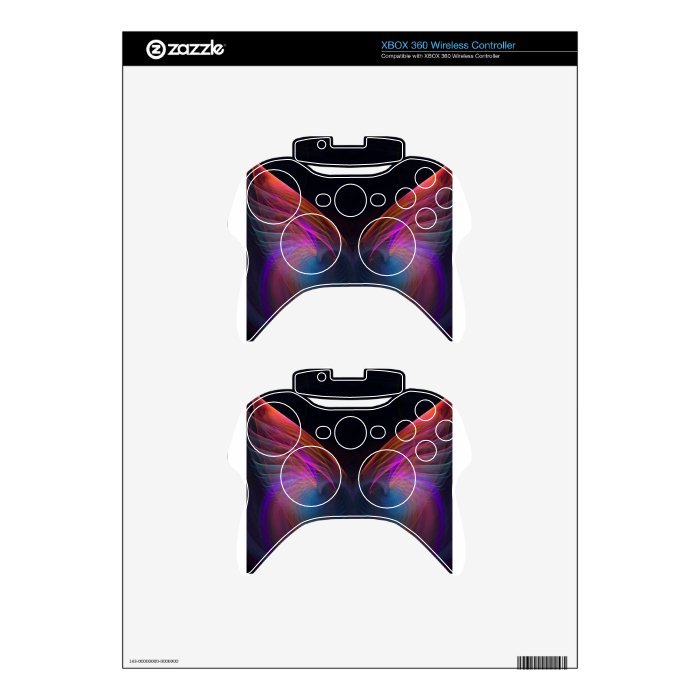 Abstract Cool Moonchilde Xbox 360 Controller Decal