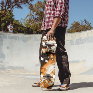 Abstract Coolness: Modern Artistic Skateboard