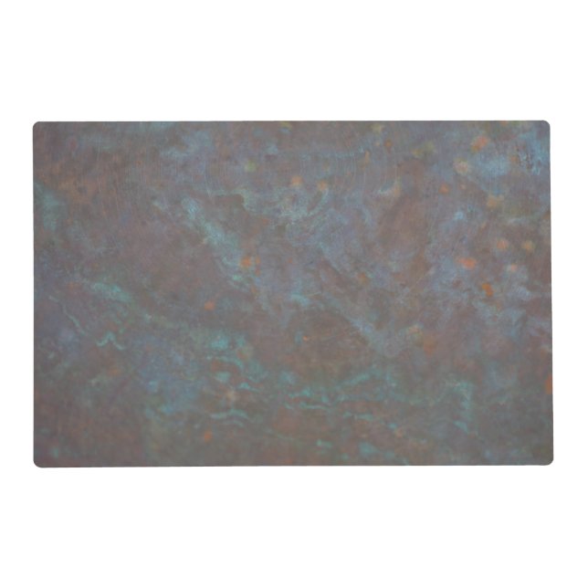 Abstract copper placemat (Front)