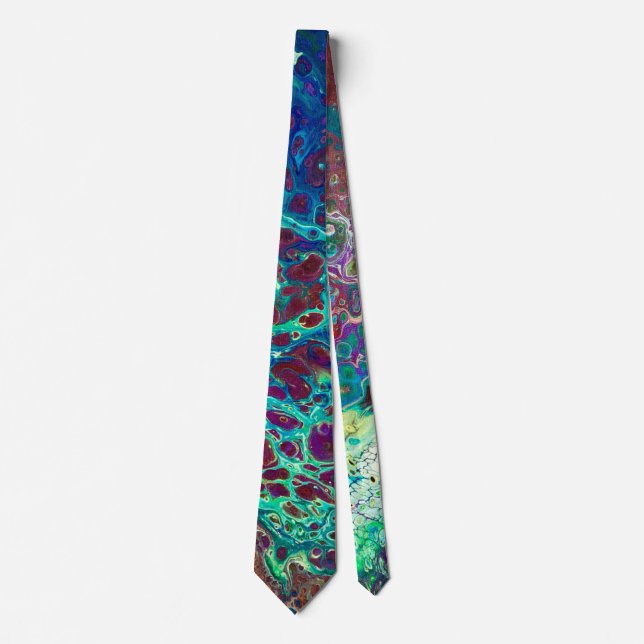 Abstract Coral Ocean Tie (Front)
