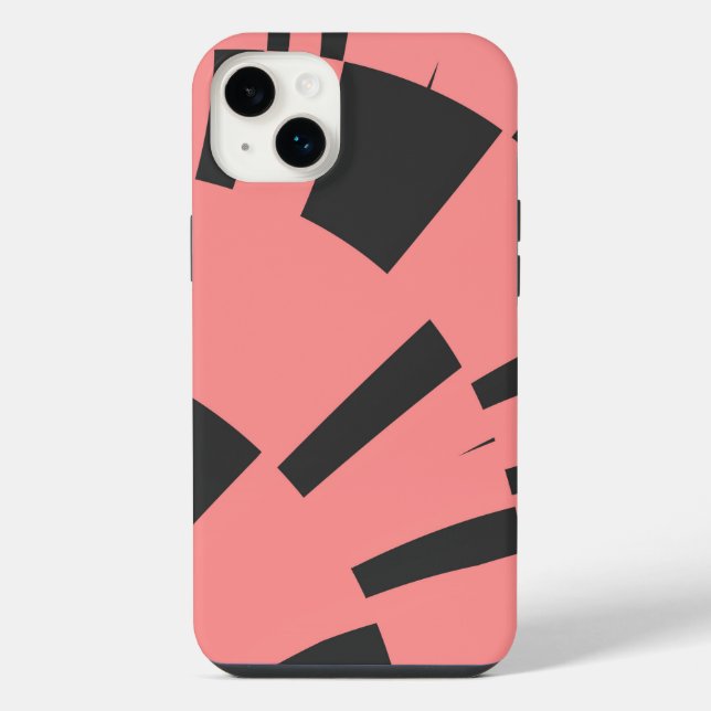 Abstract coral pattern I Iphone Case (Back)