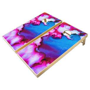 Abstract Cornhole Set
