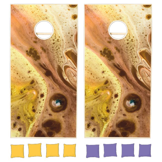 Abstract Cornhole Set (Set)