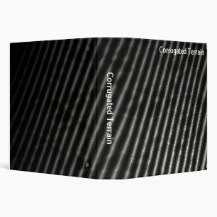 Abstract - Corrugated Terrain (1.5in) 3 Ring Binder