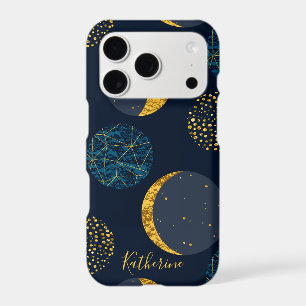 Abstract Cosmic Pattern Personalized iPhone 17 Pro Case