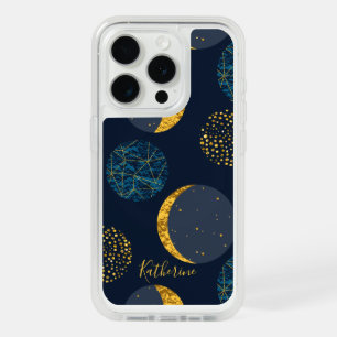 Abstract Cosmic Pattern Personalized iPhone 15 Pro Case