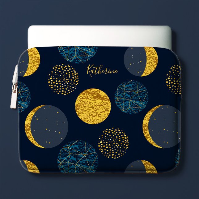 Abstract Cosmic Pattern Personalized Laptop Sleeve (Creator Uploaded)