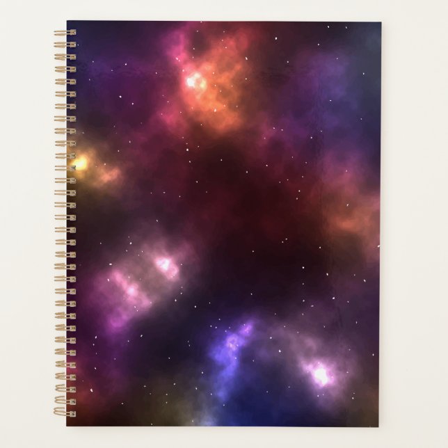 Abstract Cosmic Space Constellations Design Planner (Front)