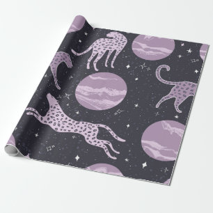 Abstract cosmos seamless pattern,galaxy background wrapping paper