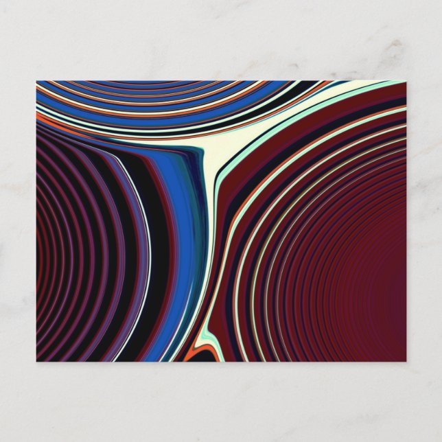 Abstract Creation Postcard (Front)