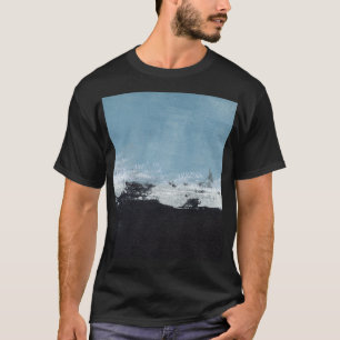 Abstract, Creative Hand-Painted Landscape. T-Shirt