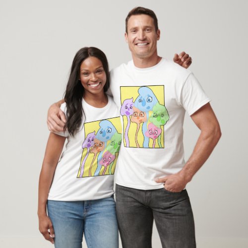 Abstract Creatures T_Shirt