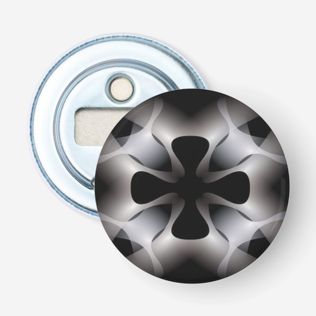 ABSTRACT CROSS BOTTLE OPENER (Front)