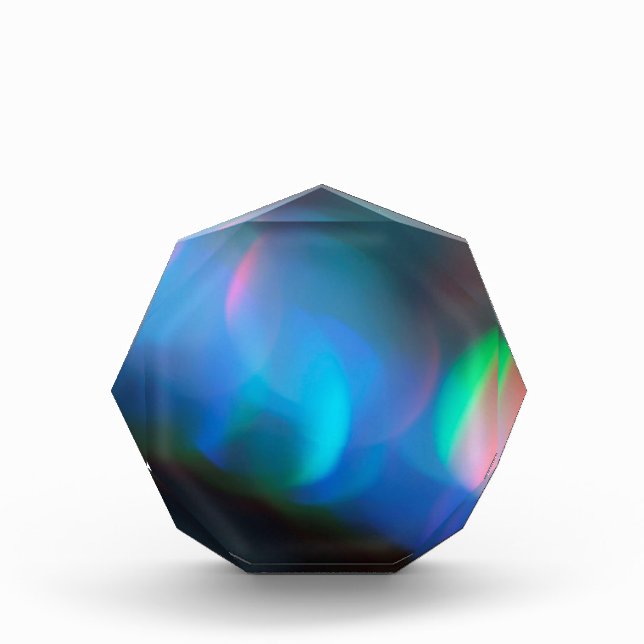 Abstract Crystal Reflect Lightsaber Award (Front)