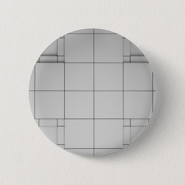 Abstract Cubes Button (Front)