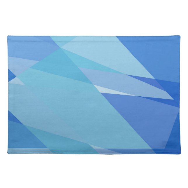 Abstract Cubism Mosaic Pattern 17 Placemat (Front)