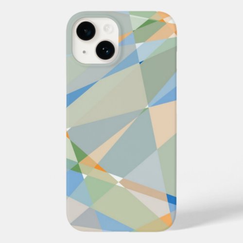 Abstract Cubism Mosaic Pattern Case_Mate iPhone 14 Case