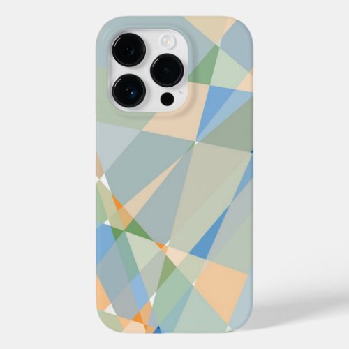 Abstract Cubism Mosaic Pattern Case_Mate iPhone 14 Pro Case